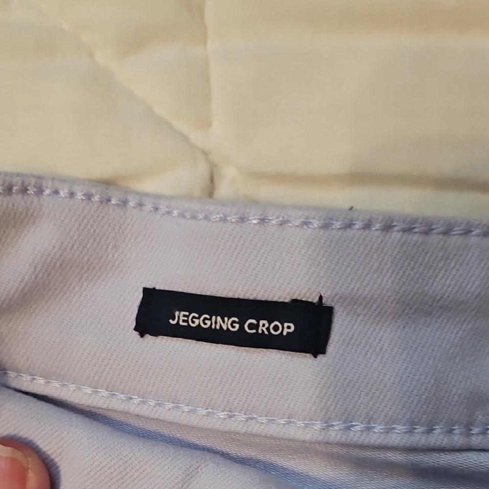 Talbots Light Lavender Jegging/Crop Denim -Simply Flatterng Collection - Picture 6 of 12